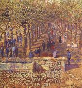 Dario de Regoyos Plaza of Irun (nn02) oil painting
